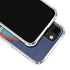 Guam Flag Dark Wood iPhone 14 Clear Case